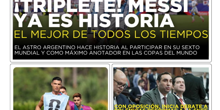 Portada HCH miércoles 17 de junio de 2026