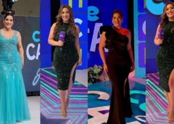Carolina Lanza brilló con elegancia y glamour durante toda la temporada de Cante Como Canta Mamá HCH 2026