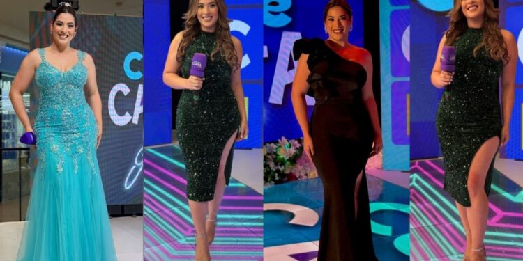 Carolina Lanza brilló con elegancia y glamour durante toda la temporada de Cante Como Canta Mamá HCH 2026