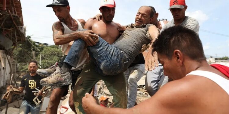 Muertes por terremotos en Venezuela