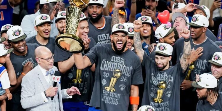 New York Knicks son campeones de la NBA