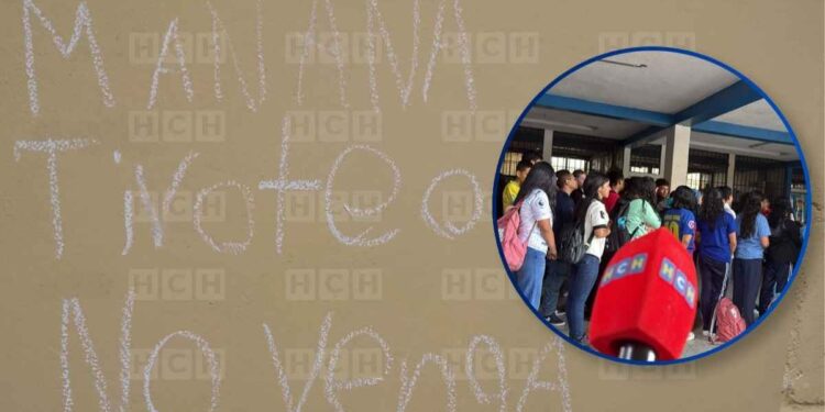 “No vengan”: Pánico en escuela capitalina por escalofriante advertencia en una de sus paredes