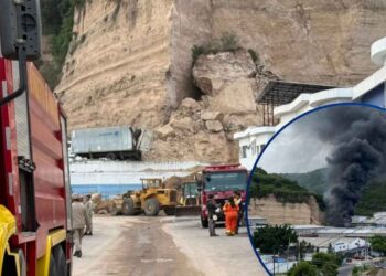 ¡Tras primer hallazgo! Prosigue búsqueda de dos desaparecidos por derrumbe de cerro en Tegucigalpa
