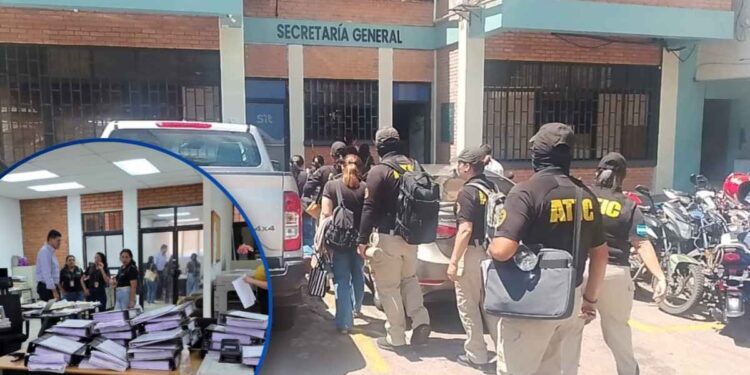 Prosigue secuestro de documentos en la SIT por los hospitales de Xiomara Castro