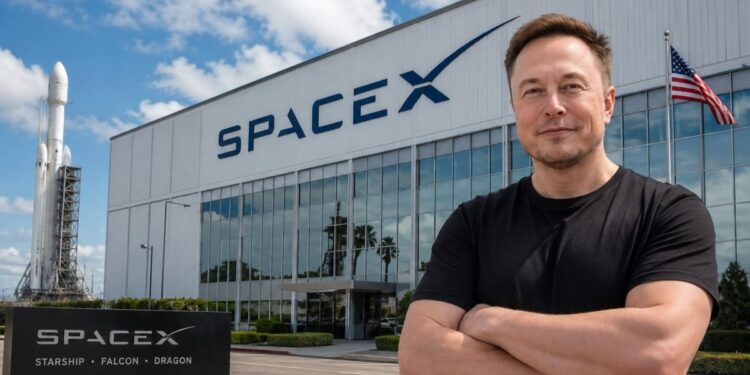 SpaceX hace historia con debut récord de 75,000 millones de dólares en la bolsa