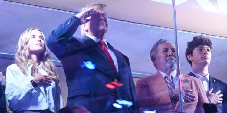 Trump es abucheado en las Finales de la NBA en Nueva York