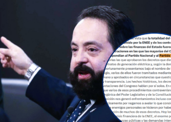 Luis Redondo responsabiliza al Partido Nacional y Liberal por la crisis financiera de la ENEE