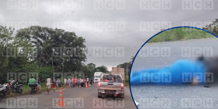 ¡Tragedia! Mujer fallece en un aparatoso accidente vial en La Masica, Atlántida