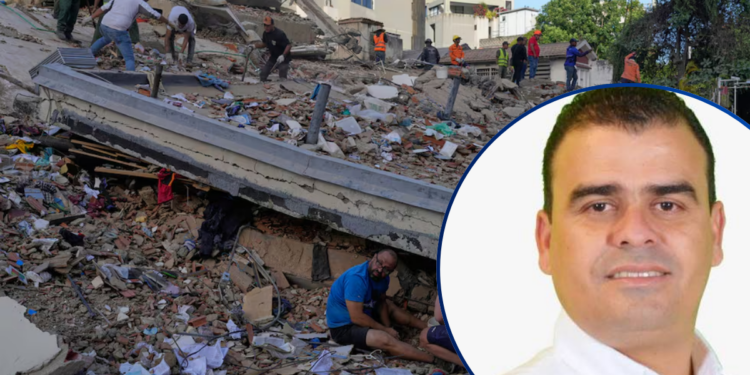 Alcalde de Santa Cruz de Yojoa expresa su solidaridad con Venezuela tras mortal terremoto