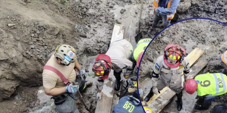 ¡Lamentable! Soterrado fallece un hombre en la aldea Aguas del Padre, Siguatepeque