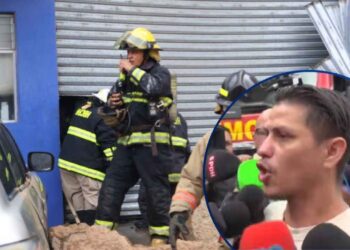“Yo llamé a mi hijo y me dijo que están vivos”, asegura papá de un empleado de empresa aplastada por cerro