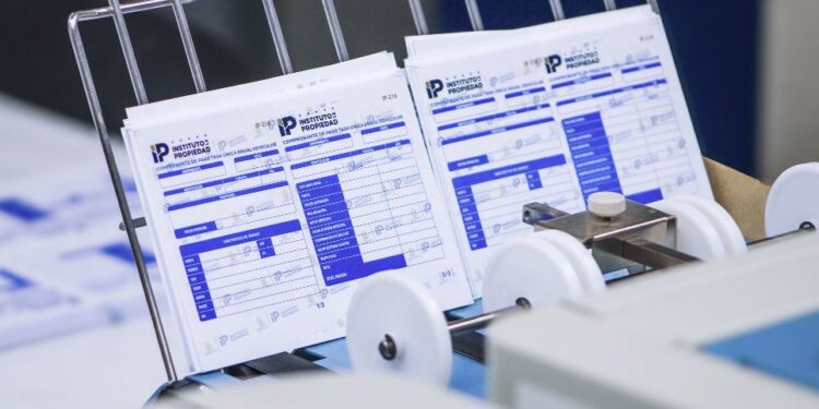 Más de tres millones de Boletas de Revisión Vehicular con nuevas medidas de seguridad para el periodo de recaudación 2026 asegura el IP