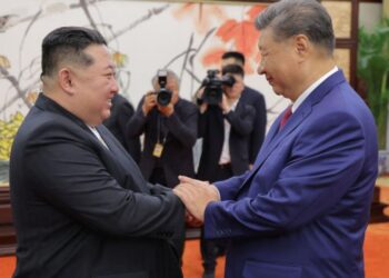 Xi Jinping llega a Corea del Norte