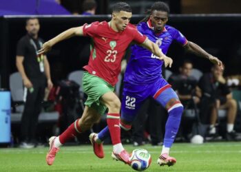 Marruecos le ganó 4-2 a Haití y clasificó a los 16 avos de final como segundo del Grupo C del Mundial