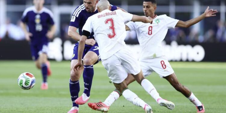 Marruecos se impone: Ismael Saibari silencia a Escocia con un golazo desde el minuto 2