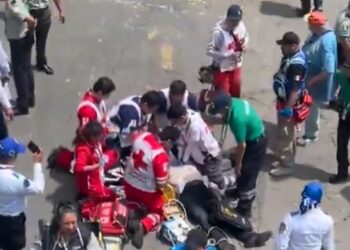 Un ciudadano alemán de 81 años sufrió un infarto en un de los accesos al estadio Ciudad de México