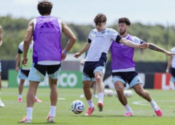 Argentina volvió a entrenarse tras el triunfo ante Austria: la formación inédita que evalúa Scaloni ante Jordania