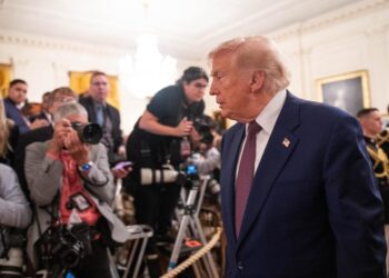 El presidente Donald Trump asegura que no habrá peajes en el estrecho de Ormuz