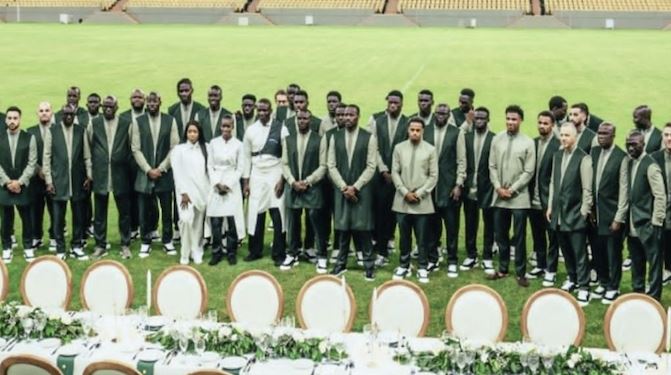 La selección de Senegal celebró una cena de despedida antes de su partida hacia la Copa del Mundo en Estados Unidos