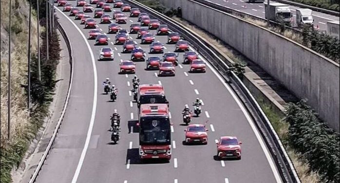 El impresionante convoy de despedida para la Selección de Turquía previo al Mundial 2026