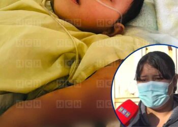 ¡De una simple fiebre a una pesadilla! Bebé a punto de perder su brazo tras “inyección” en el Hospital Escuela: su madre exige justicia