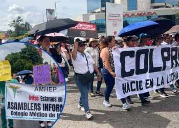 ¡En Tegucigalpa! Maestros se movilizan y alzan la voz con fuertes exigencias al Gobierno