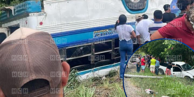 ¡Otra desgracia vial en Honduras! Cuatro muertos tras aparatosa triple colisión en Morazán, Yoro