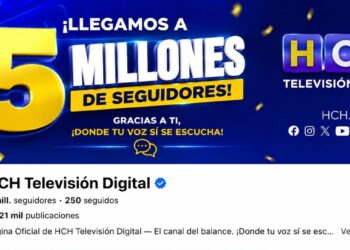 ¡HCH hace historia! Alcanza los 5 millones de seguidores en Facebook