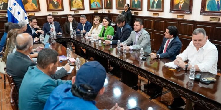 Congreso Nacional se reúne con gerente de la ENEE ante constantes apagones en la zona sur del país
