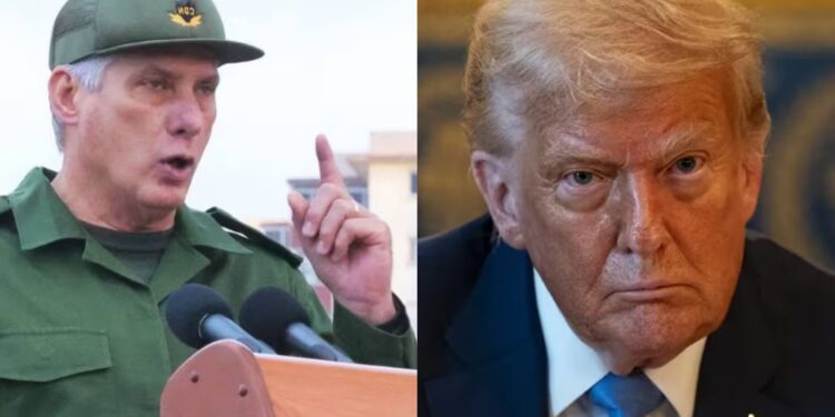 El presidente de Cuba responde a Trump: «No le tenemos miedo a la guerra»