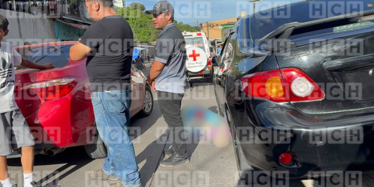 ¡Lamentable! Fallece un hombre tras ser atropellado en la colonia Ramón Amaya Amador de la capital