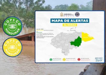Decretan Alerta Amarilla en Gracias a Dios y mantienen Alerta Verde en cinco municipios de Olancho