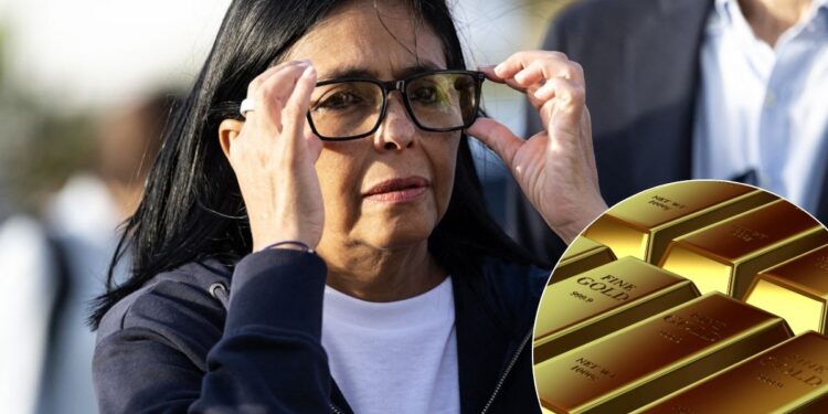 Delcy Rodríguez pide a Inglaterra liberar oro venezolano