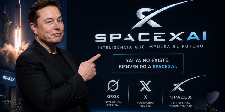 ¡SpaceXAI! Elon Musk crea un nuevo gigante tecnológico que une cohetes, satélites e inteligencia artificial