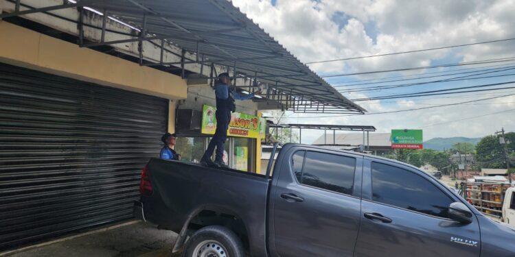 Desmantelan red de cámaras de seguridad instaladas por pandilleros en el peligroso sector de Chamelecón
