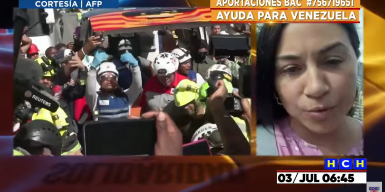 “Me sacaron de los escombros, pero mi esposo y mi hijo murieron”: doctora venezolana relata a HCH su desgarradora tragedia