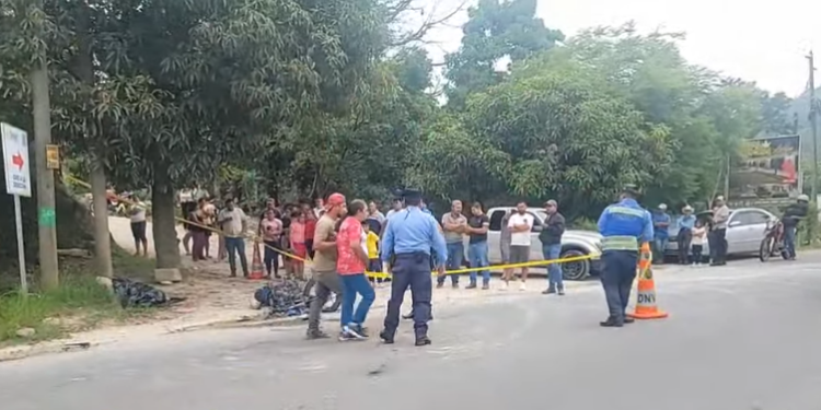Motociclista pierde la vida tras aparatoso choque en Copán