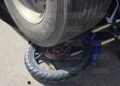 ¡Brutal choque! Motociclista perece tras estrellarse con rastra estacionada en Choloma