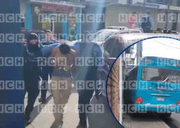 Capturan a presunto responsable de quitarle la vida a conductor en Comayagüela