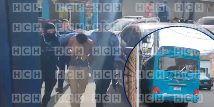 Capturan a presunto responsable de quitarle la vida a conductor en Comayagüela