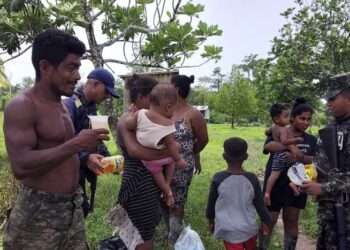 Autoridades evalúan declarar emergencia en Gracias a Dios por fuertes lluvias