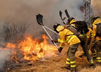 incendio en Almería