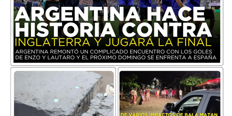Portada HCH jueves 16 de julio de 2026