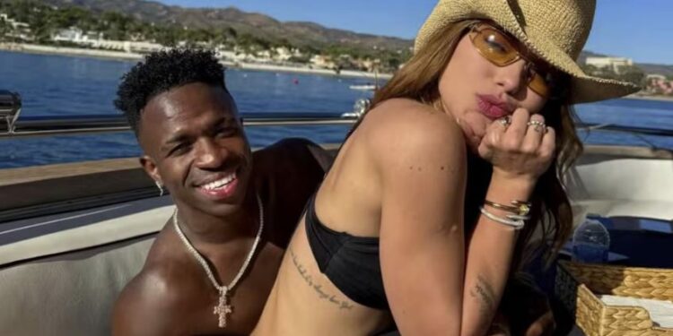 Las polémicas fotos de Vinicius Junior con su novia tras el fracaso de Brasil en el Mundial 2026