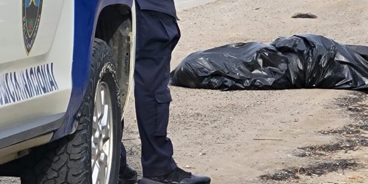 ¡Dantesco! Lanzan un “embolsado” a orilla de una calle en La Lima