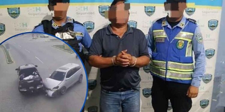 ¡Fatal imprudencia! Arrestan a conductor que, por irrespetar un semáforo, provocó la muerte de su propio hijo
