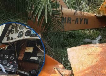 ¡Contra todo pronóstico! Piloto sobrevive tras estrellarse avioneta en La Lima