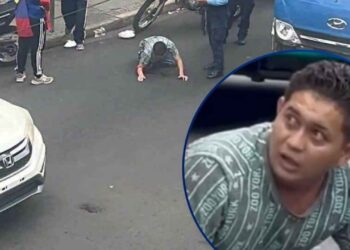 ¡Una mirada que estremece! Cayó de rodillas, suplicó ayuda, pero no escapó de la muerte: así fueron los últimos minutos del motorista acribillado en Comayagüela