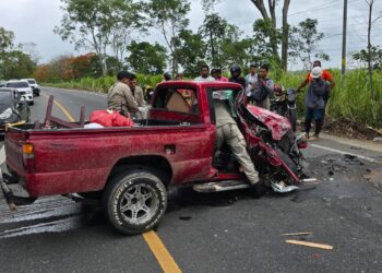 ¡Vivo de milagro! Conductor estuvo a punto de morir tras brutal choque en Atlántida